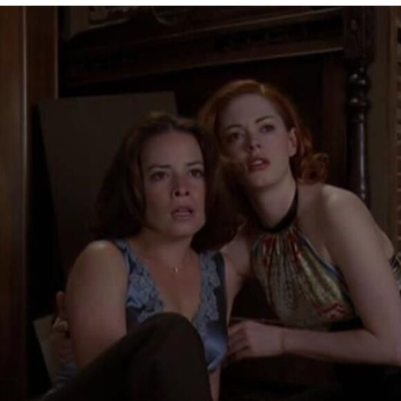 ASO BUFFY SUMMERS BUFFY THE VAMPIRE SLAYER PIPER HALLIWELL CHARMED Silk Top - Picture 3 of 7